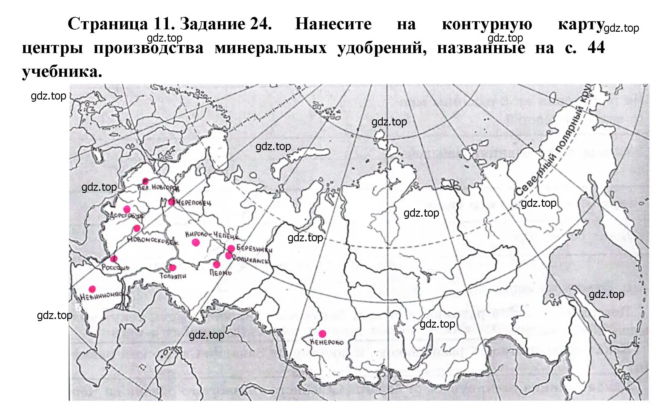 Решение номер 24 (страница 11) гдз по географии 9 класс Николина, мой тренажёр