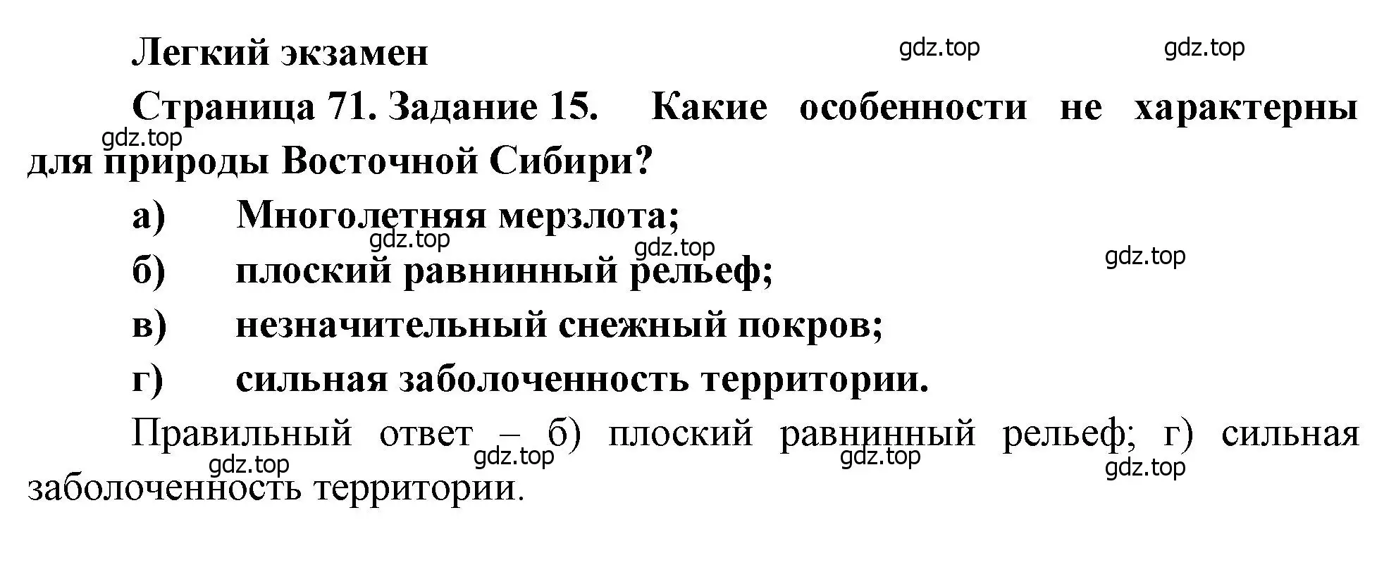 Решение номер 15 (страница 71) гдз по географии 9 класс Николина, мой тренажёр