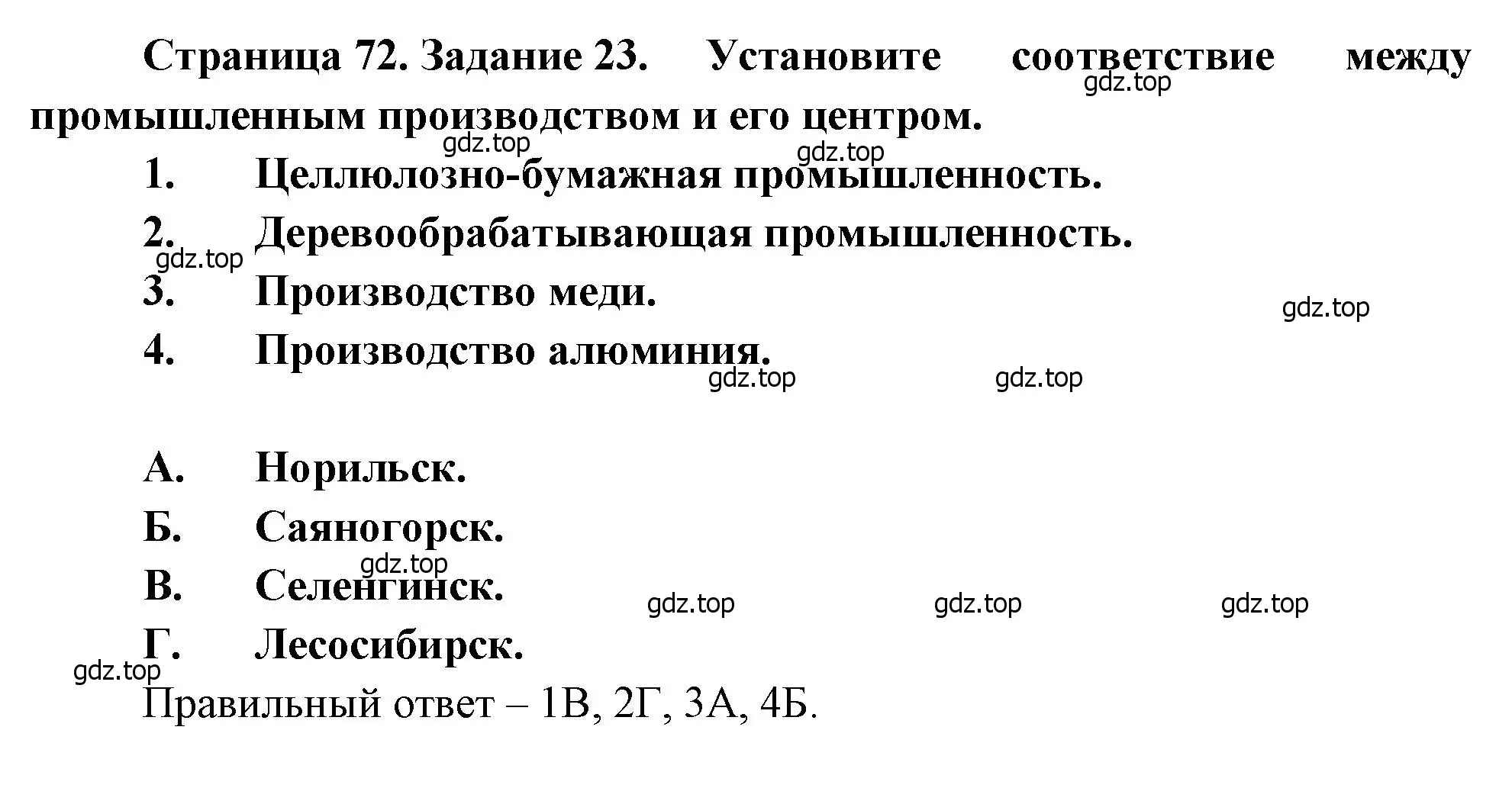 Решение номер 23 (страница 72) гдз по географии 9 класс Николина, мой тренажёр