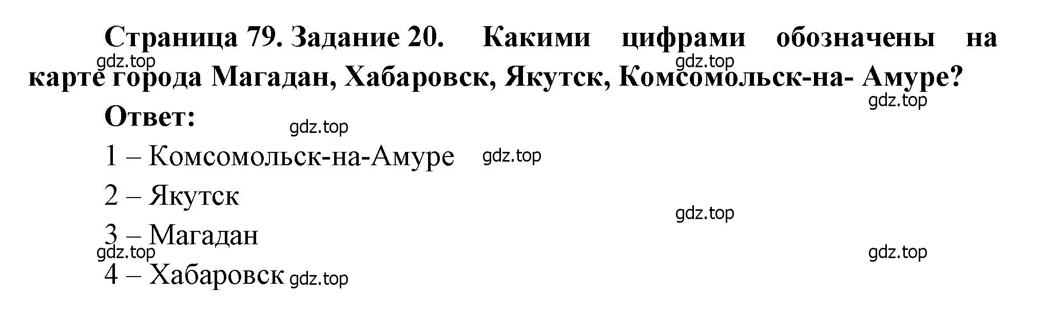 Решение номер 20 (страница 79) гдз по географии 9 класс Николина, мой тренажёр