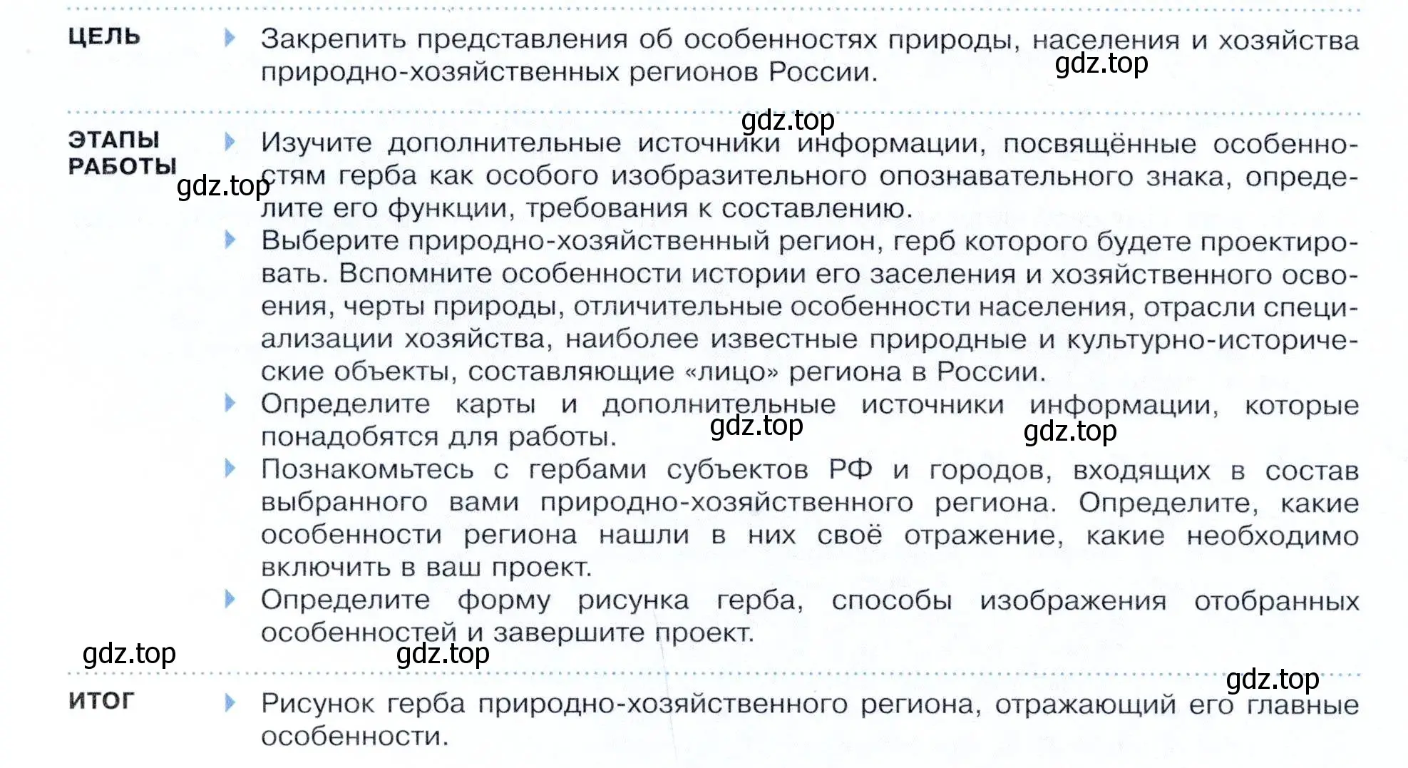 Условие  Проект (страница 228) гдз по географии 9 класс Таможняя, Толкунова, учебник