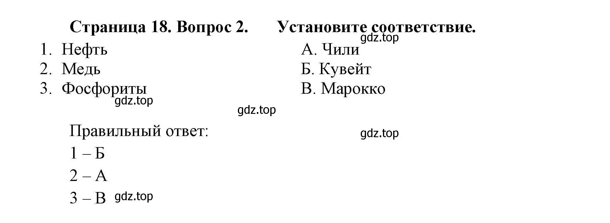 Решение номер 2 (страница 18) гдз по географии 10 класс Гладкий, Николина, учебник