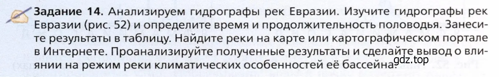 Условие  Задание 14 (страница 71) гдз по географии 10 класс Холина, учебник