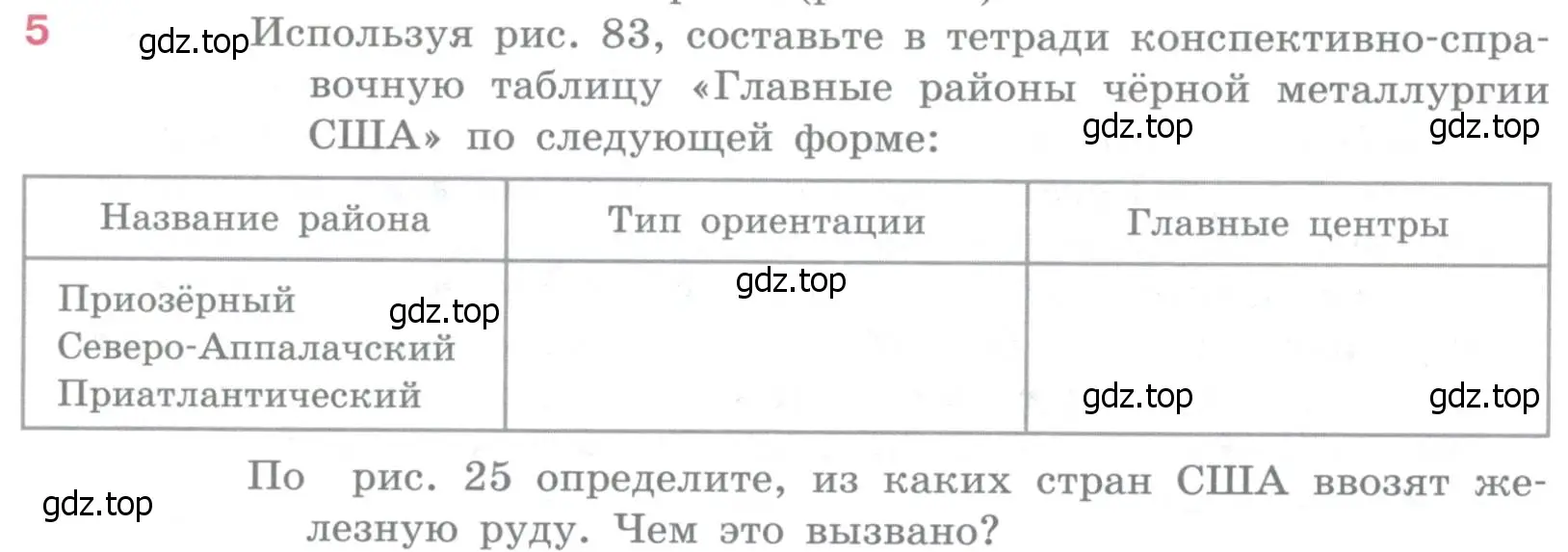 Условие номер 5 (страница 332) гдз по географии 10-11 класс Максаковский, учебник