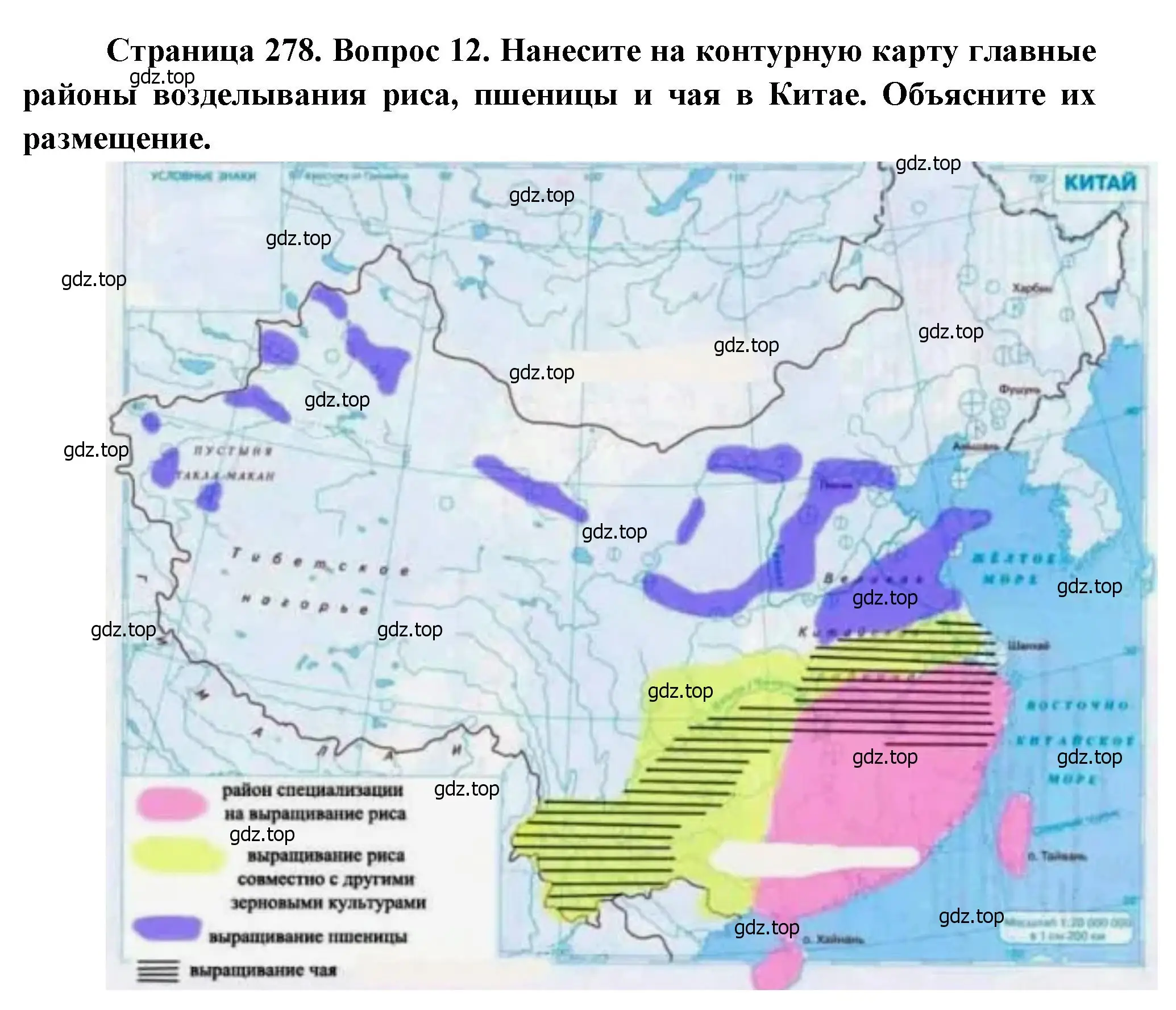 Решение номер 12 (страница 279) гдз по географии 10-11 класс Максаковский, учебник