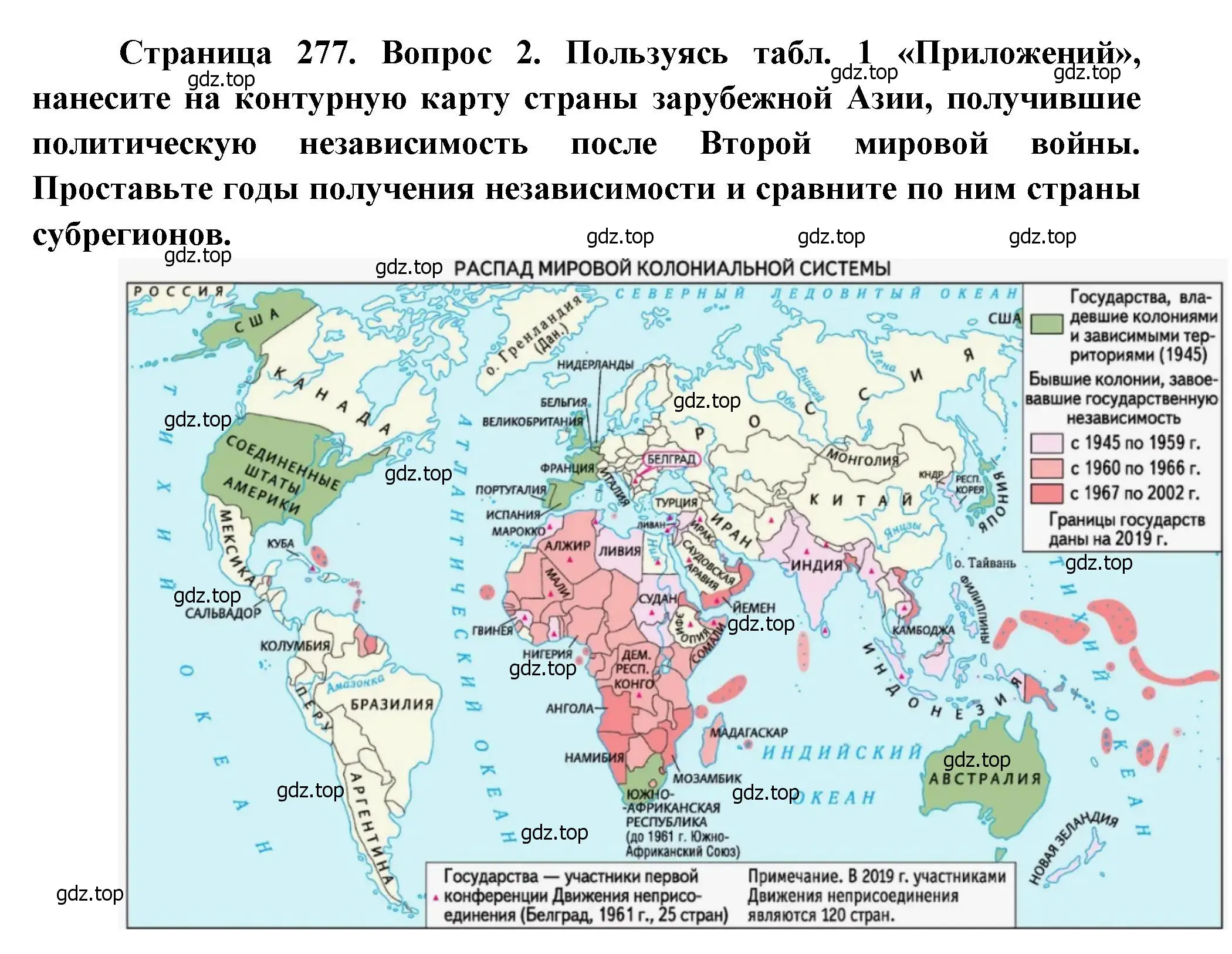 Решение номер 2 (страница 277) гдз по географии 10-11 класс Максаковский, учебник