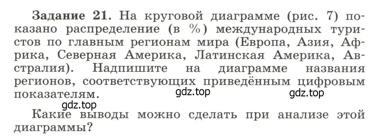 Условие номер 21 (страница 26) гдз по географии 10-11 класс Максаковский, Заяц, рабочая тетрадь