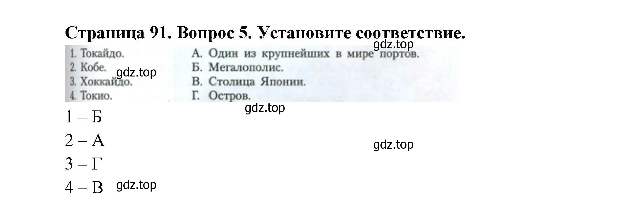 Решение номер 5 (страница 91) гдз по географии 11 класс Гладкий, Николина, учебник