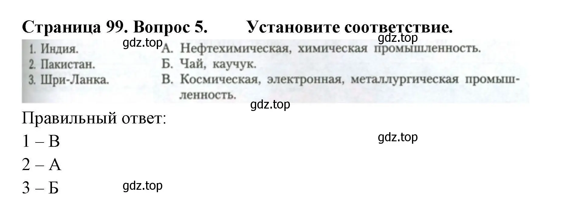 Решение номер 5 (страница 99) гдз по географии 11 класс Гладкий, Николина, учебник