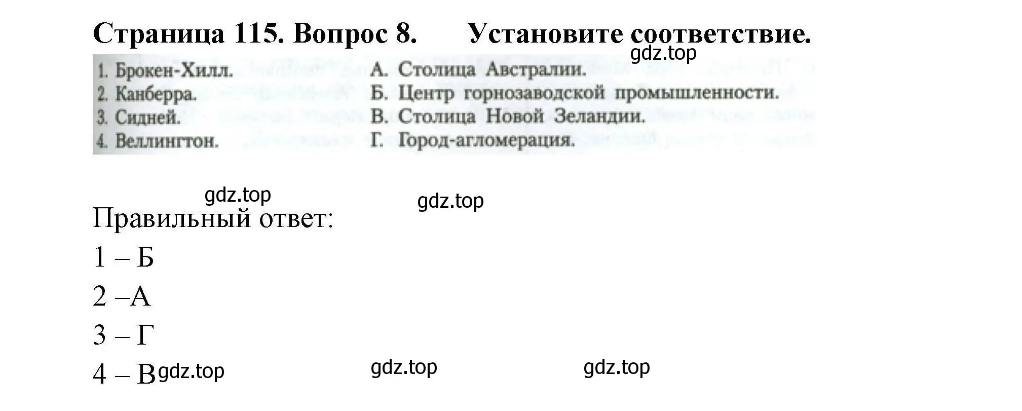 Решение номер 8 (страница 115) гдз по географии 11 класс Гладкий, Николина, учебник