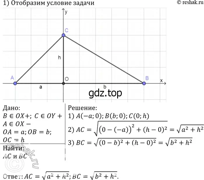 Решение 3. номер 1030 (страница 257) гдз по геометрии 7-9 класс Атанасян, Бутузов, учебник