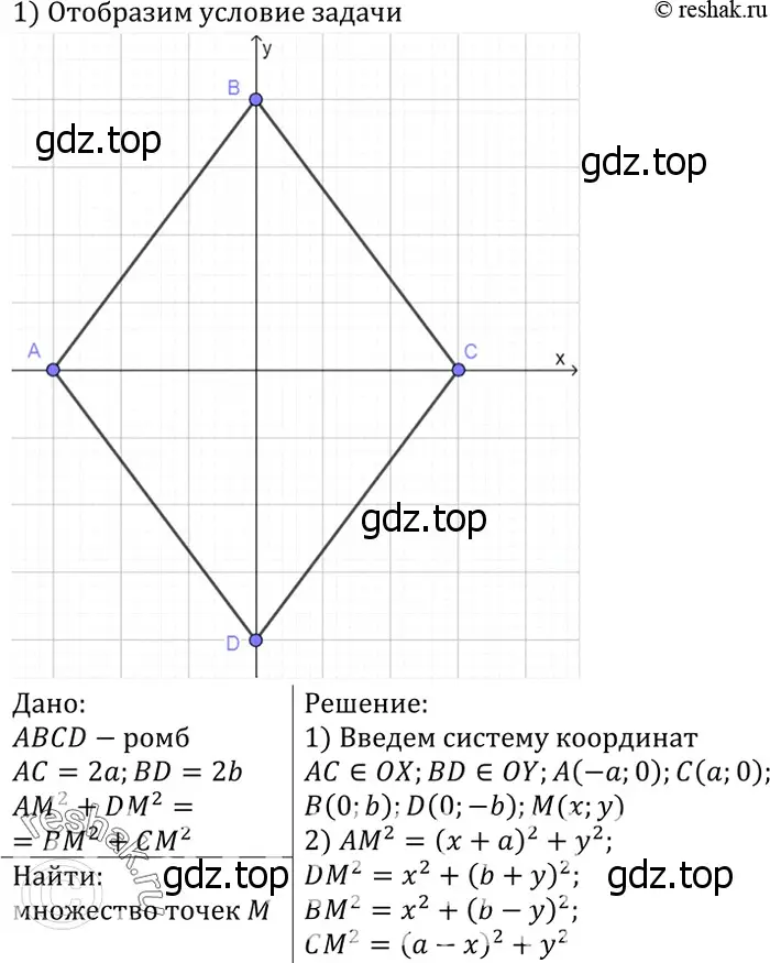 Решение 3. номер 1075 (страница 267) гдз по геометрии 7-9 класс Атанасян, Бутузов, учебник