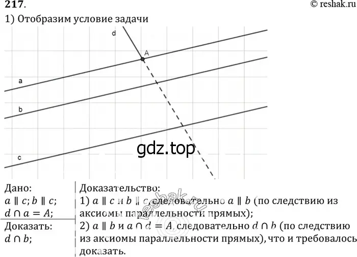 Решение 3. номер 222 (страница 68) гдз по геометрии 7-9 класс Атанасян, Бутузов, учебник