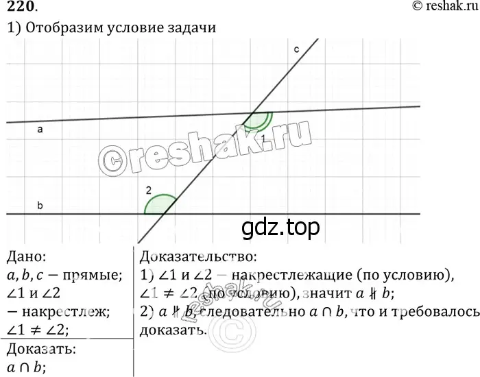 Решение 3. номер 225 (страница 68) гдз по геометрии 7-9 класс Атанасян, Бутузов, учебник