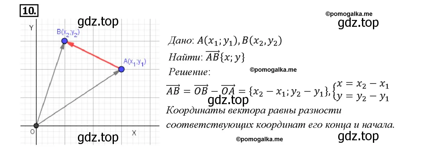 Решение 4. номер 10 (страница 268) гдз по геометрии 7-9 класс Атанасян, Бутузов, учебник