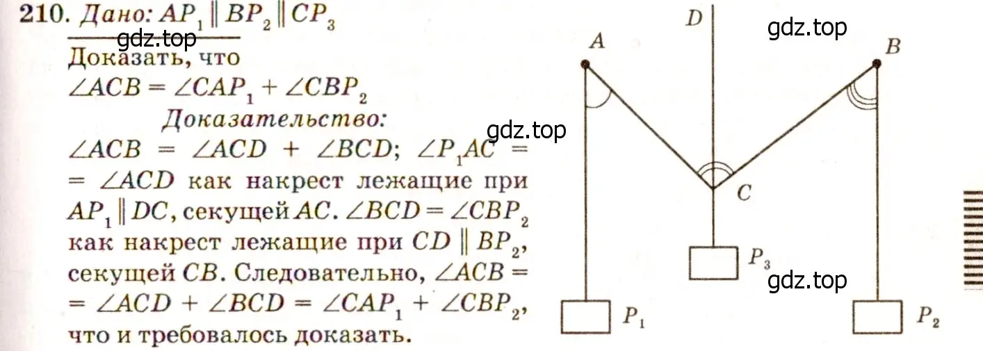 Решение 7. номер 215 (страница 66) гдз по геометрии 7-9 класс Атанасян, Бутузов, учебник