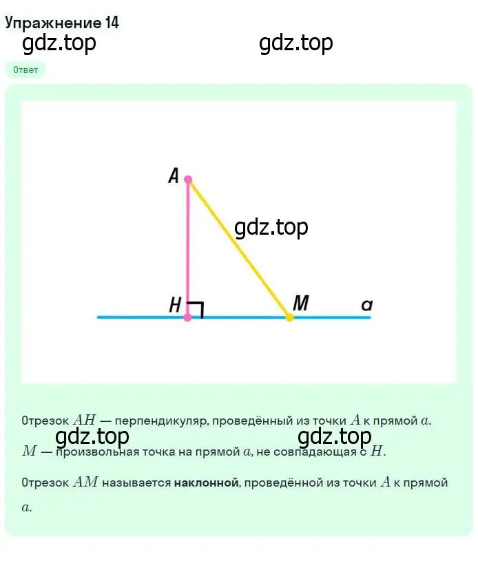 Решение номер 14 (страница 89) гдз по геометрии 7-9 класс Атанасян, Бутузов, учебник