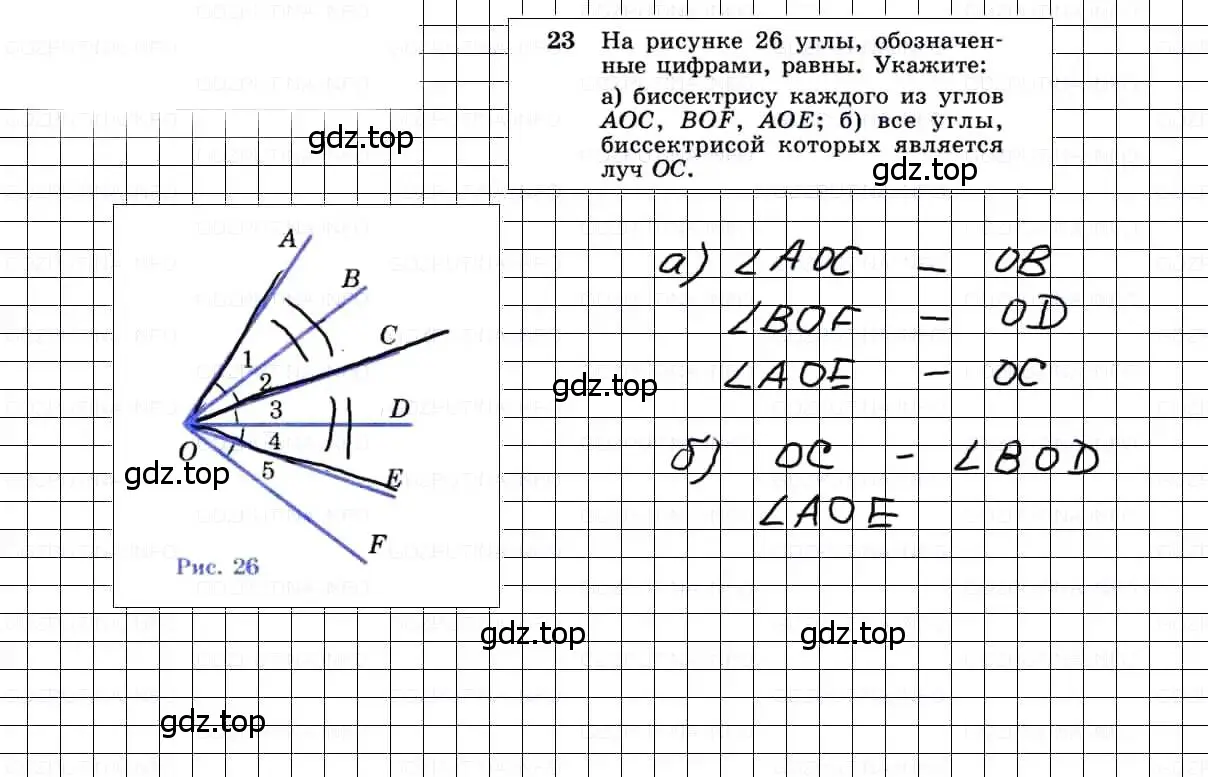 Решение 3. номер 23 (страница 13) гдз по геометрии 7-9 класс Атанасян, Бутузов, учебник
