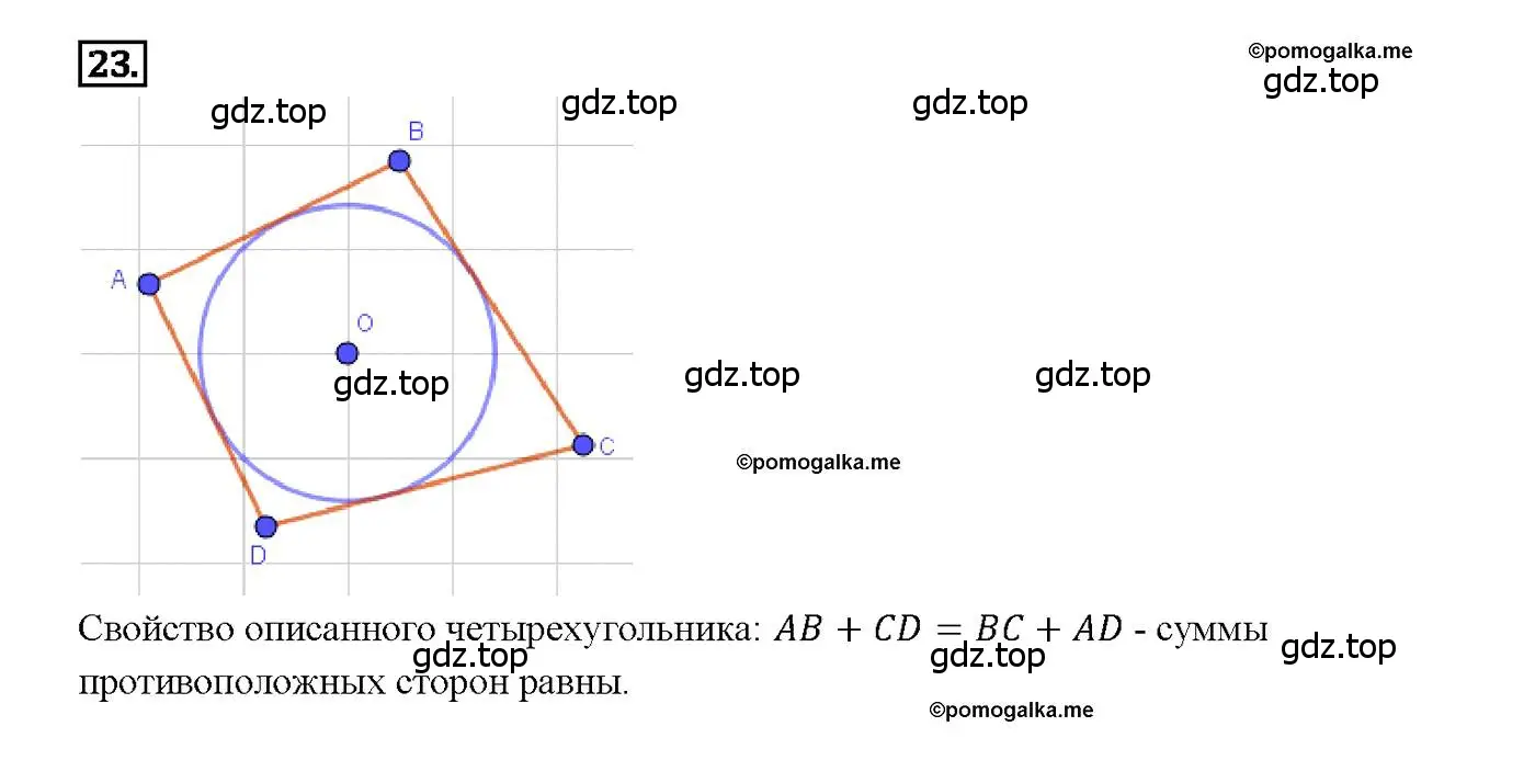 Решение 4. номер 23 (страница 185) гдз по геометрии 7-9 класс Атанасян, Бутузов, учебник
