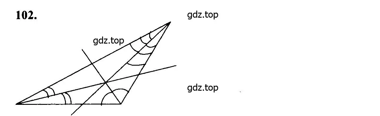 Решение 5. номер 102 (страница 36) гдз по геометрии 7-9 класс Атанасян, Бутузов, учебник