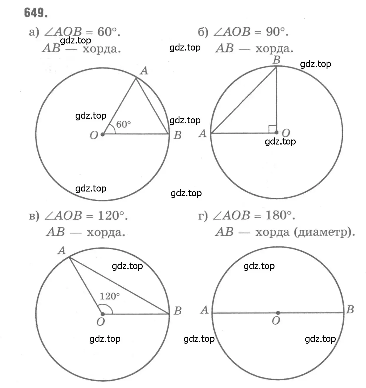 Решение 9. номер 649 (страница 170) гдз по геометрии 7-9 класс Атанасян, Бутузов, учебник