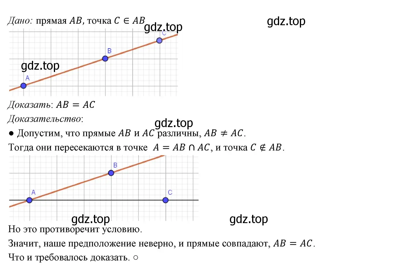 Решение 3. номер 6 (страница 11) гдз по геометрии 7 класс Мерзляк, Полонский, учебник