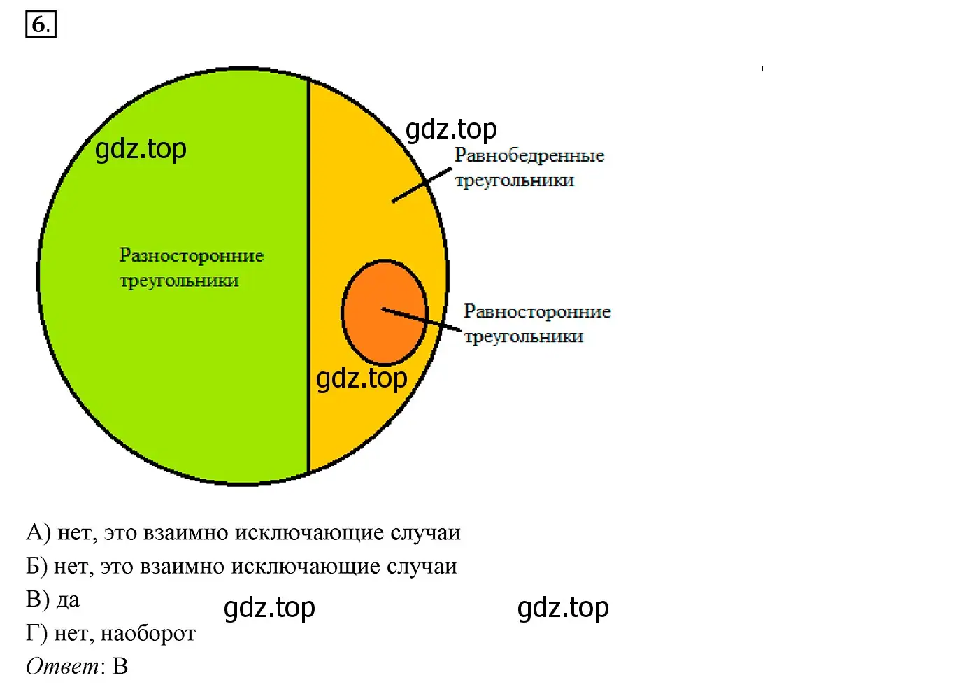 Решение 3. номер 6 (страница 89) гдз по геометрии 7 класс Мерзляк, Полонский, учебник