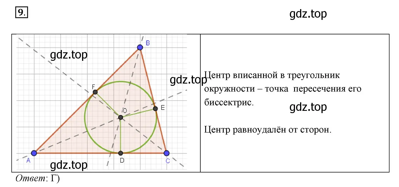 Решение 3. номер 9 (страница 181) гдз по геометрии 7 класс Мерзляк, Полонский, учебник