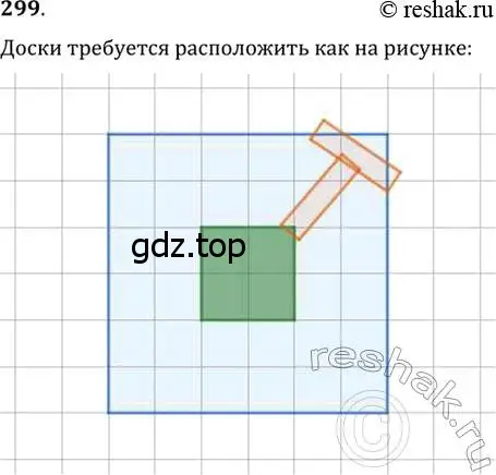 Решение 2. номер 299 (страница 88) гдз по геометрии 7 класс Мерзляк, Полонский, учебник