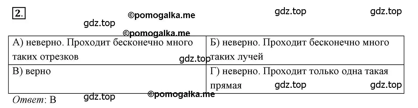 Решение 3. номер 2 (страница 120) гдз по геометрии 7 класс Мерзляк, Полонский, учебник