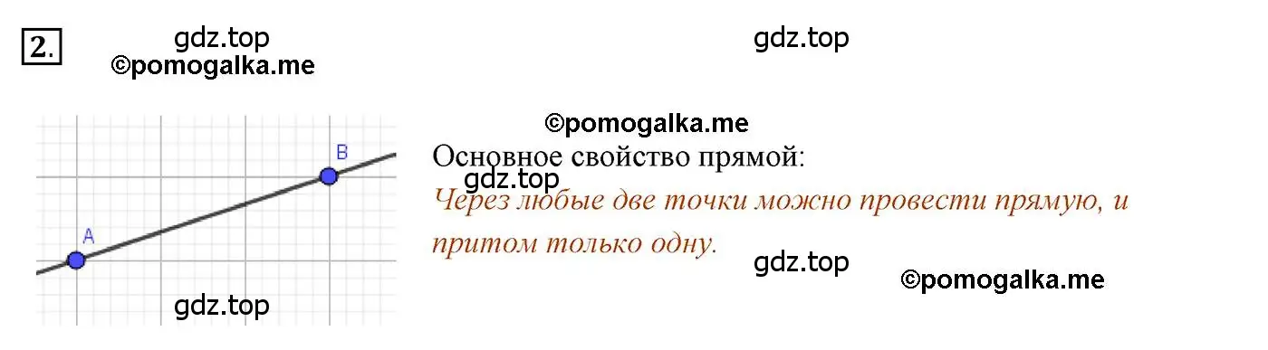 Решение 3. номер 2 (страница 11) гдз по геометрии 7 класс Мерзляк, Полонский, учебник