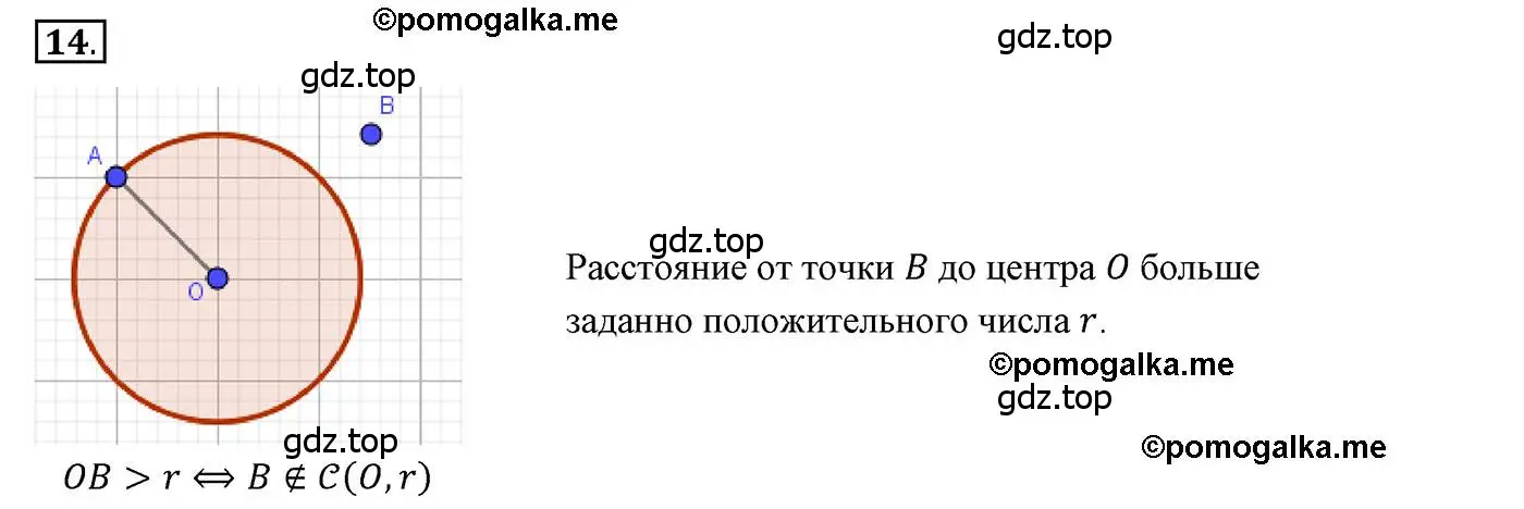 Решение 3. номер 14 (страница 128) гдз по геометрии 7 класс Мерзляк, Полонский, учебник