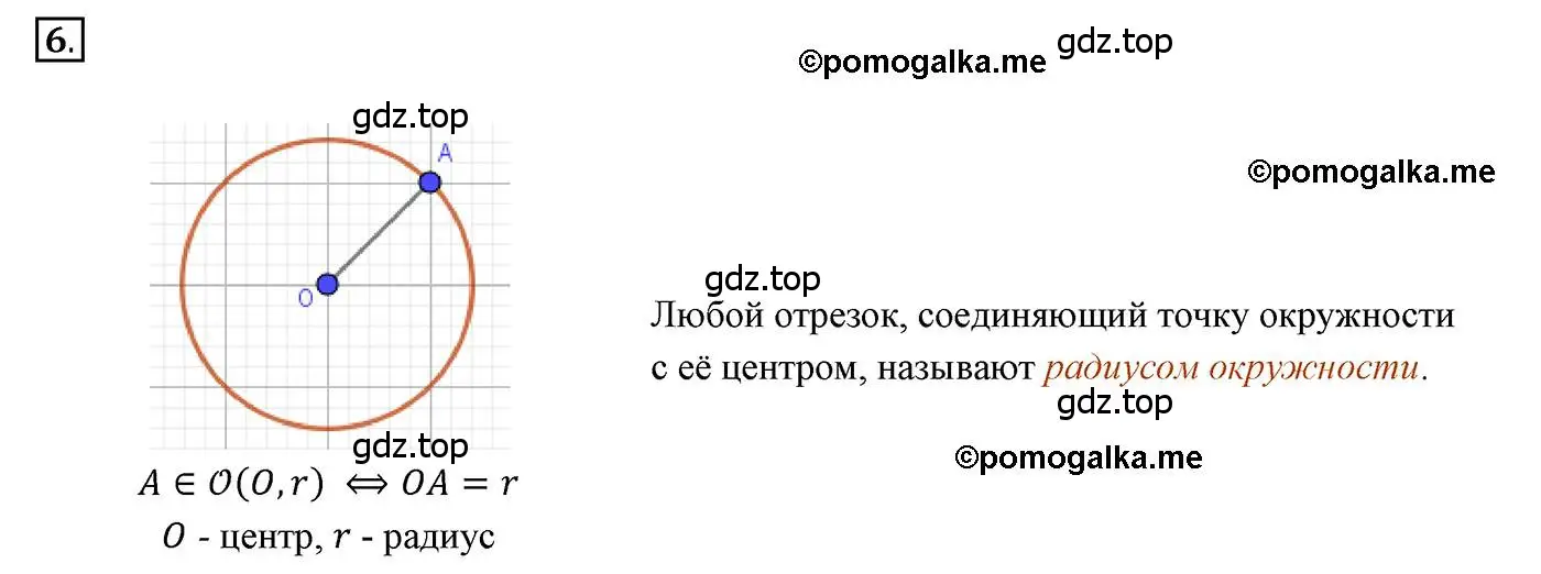 Решение 3. номер 6 (страница 128) гдз по геометрии 7 класс Мерзляк, Полонский, учебник