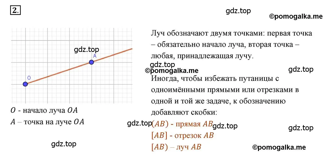 Решение 3. номер 2 (страница 25) гдз по геометрии 7 класс Мерзляк, Полонский, учебник