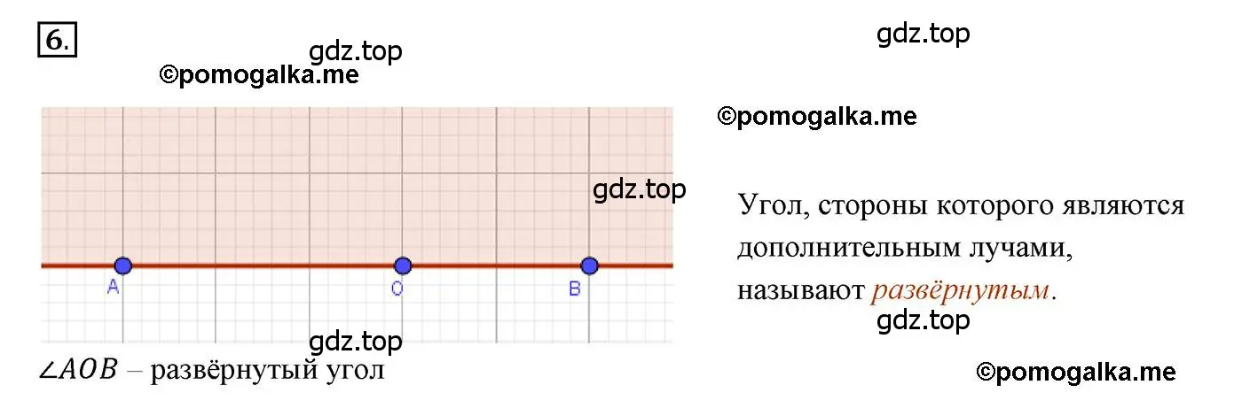 Решение 3. номер 6 (страница 25) гдз по геометрии 7 класс Мерзляк, Полонский, учебник