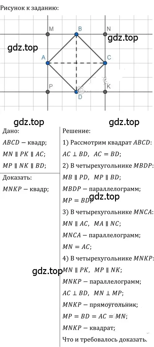 Решение 2. номер 171 (страница 38) гдз по геометрии 8 класс Мерзляк, Полонский, учебник