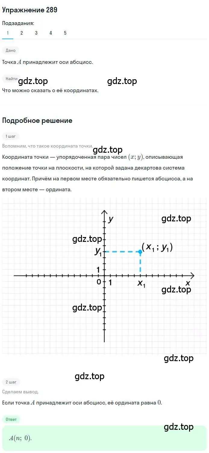 Решение номер 289 (страница 69) гдз по геометрии 9 класс Мерзляк, Полонский, учебник