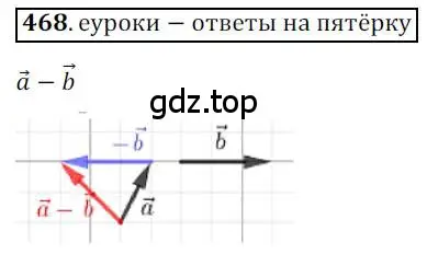 Решение 3. номер 468 (страница 119) гдз по геометрии 9 класс Мерзляк, Полонский, учебник