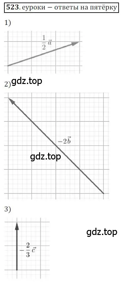 Решение 3. номер 523 (страница 129) гдз по геометрии 9 класс Мерзляк, Полонский, учебник