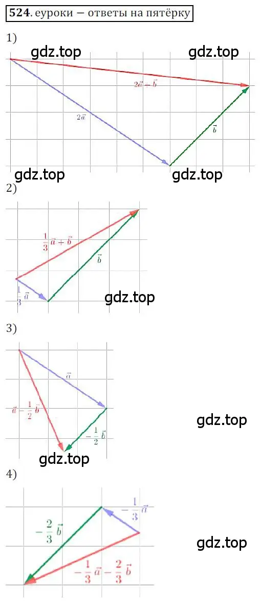 Решение 3. номер 524 (страница 129) гдз по геометрии 9 класс Мерзляк, Полонский, учебник