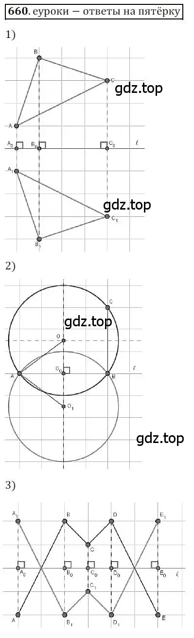Решение 3. номер 660 (страница 163) гдз по геометрии 9 класс Мерзляк, Полонский, учебник