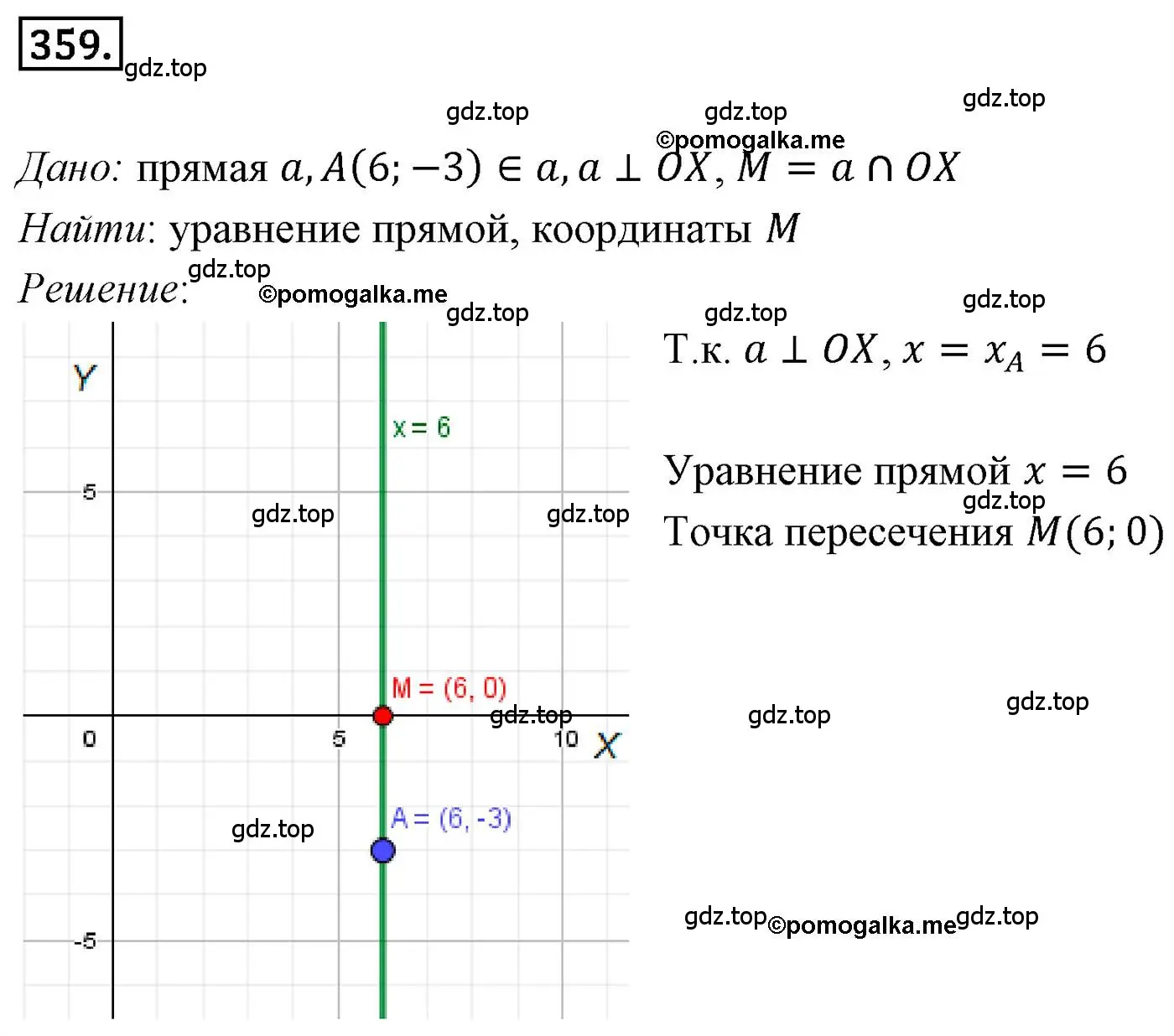 Решение 4. номер 359 (страница 90) гдз по геометрии 9 класс Мерзляк, Полонский, учебник