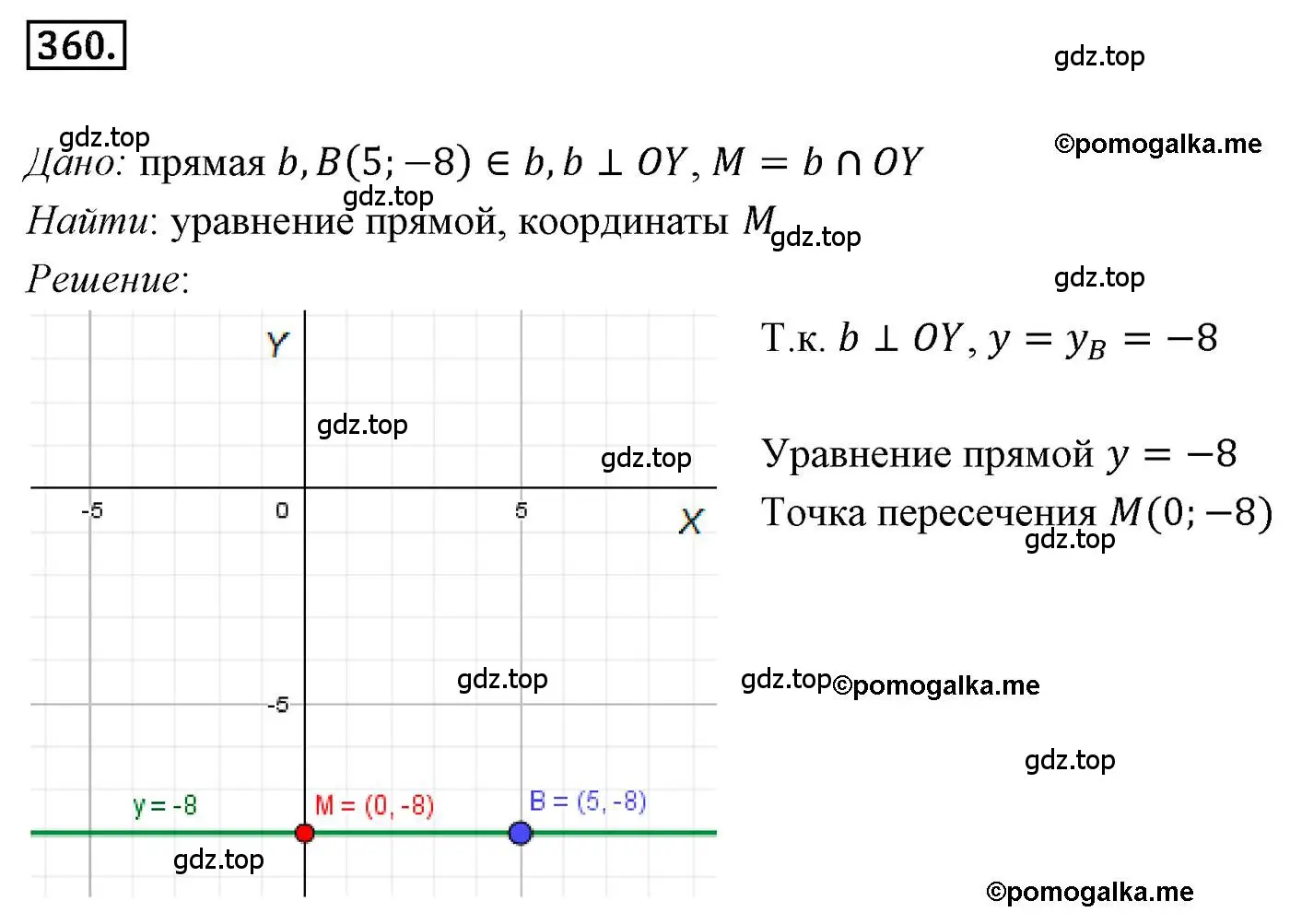 Решение 4. номер 360 (страница 90) гдз по геометрии 9 класс Мерзляк, Полонский, учебник