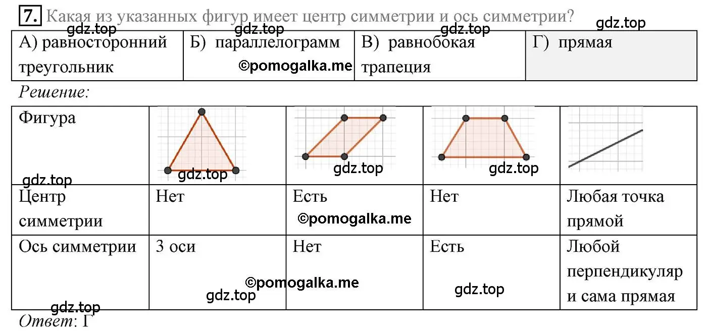 Решение 4. номер 7 (страница 193) гдз по геометрии 9 класс Мерзляк, Полонский, учебник