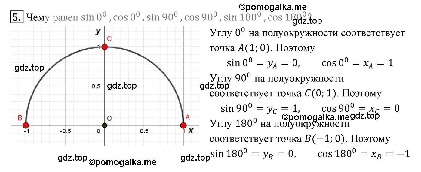 Решение 4. номер 5 (страница 8) гдз по геометрии 9 класс Мерзляк, Полонский, учебник