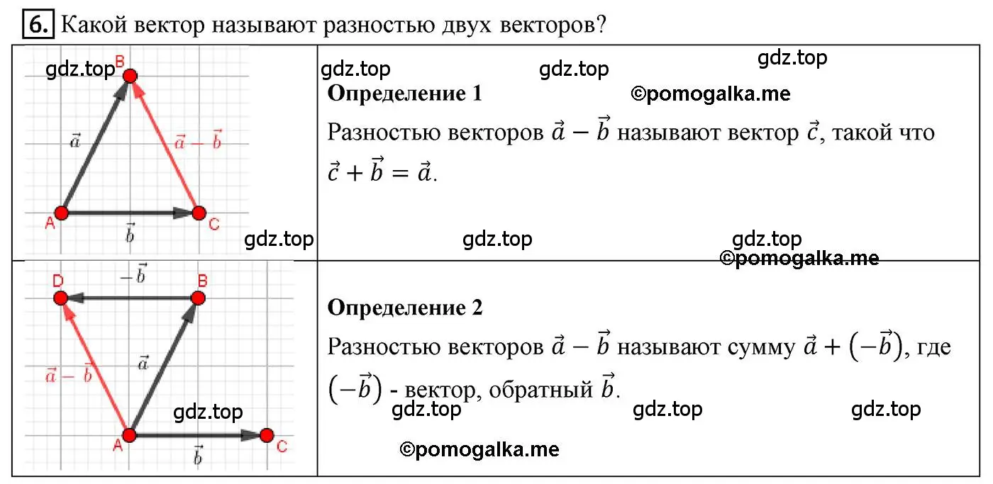 Решение 4. номер 6 (страница 118) гдз по геометрии 9 класс Мерзляк, Полонский, учебник