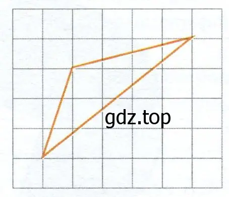 Упражнение 4 Найти площадь треугольника, изображённого на клетчатой бумаге с размером клетки