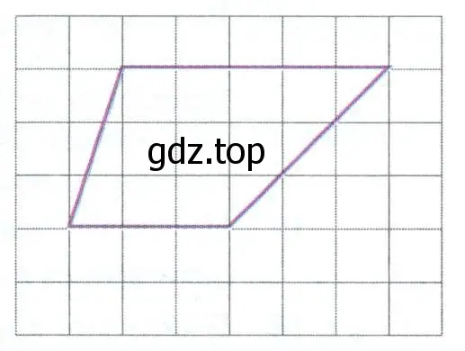 Упражнение 6 Найти площадь трапеции, изображённого на клетчатой бумаге с размером клетки