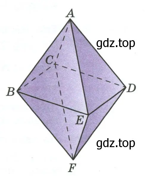 Рисунок 173 правильный октаэдр