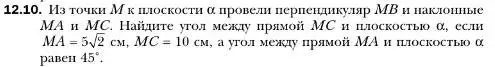 Условие номер 10 (страница 115) гдз по геометрии 10 класс Мерзляк, Номировский, учебник